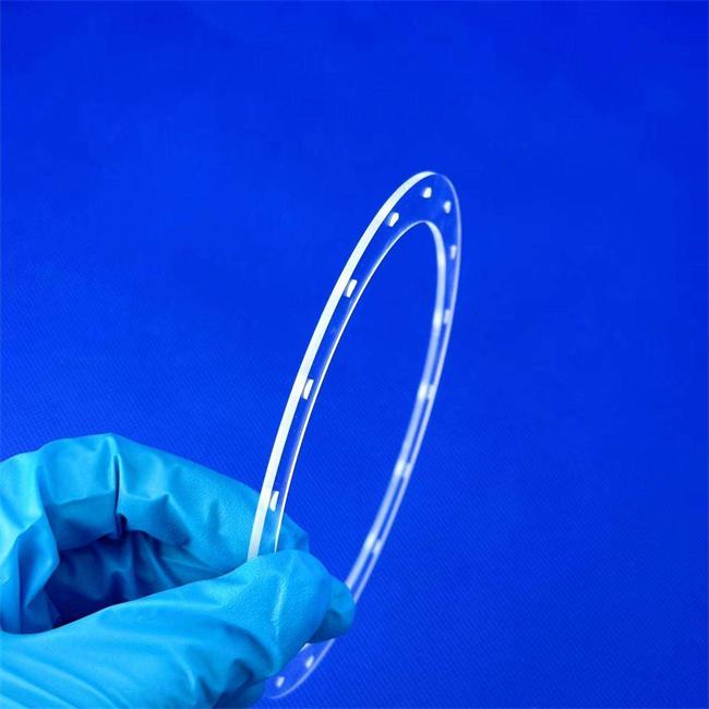 Quartz flange ring sealing gasket Manufacturer Quartz flange ring sealing gasket Manufacturer