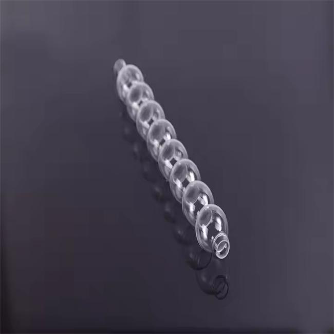 Transparent spiral quartz glass condenser tube Manufacturer Transparent spiral quartz glass condenser tube Manufacturer