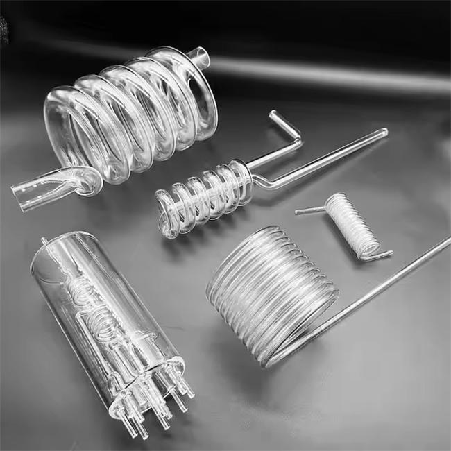 Spiral liquid separation quartz tube seller Spiral liquid separation quartz tube seller
