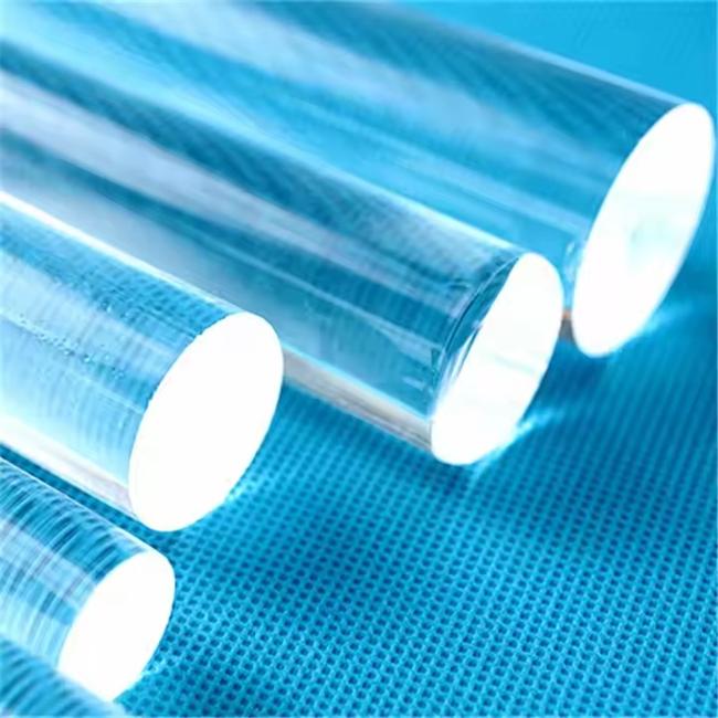 Wear resistant optical fused silica rod Wear resistant optical fused silica rod