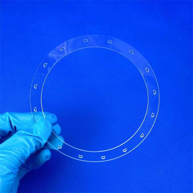 Quartz flange ring sealing gasket factory Quartz flange ring sealing gasket factory