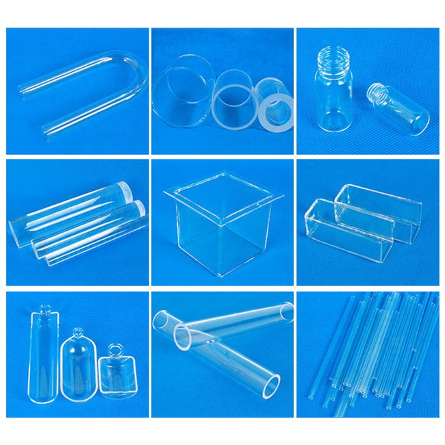 High temperature resistant quartz furnace tube High temperature resistant quartz furnace tube