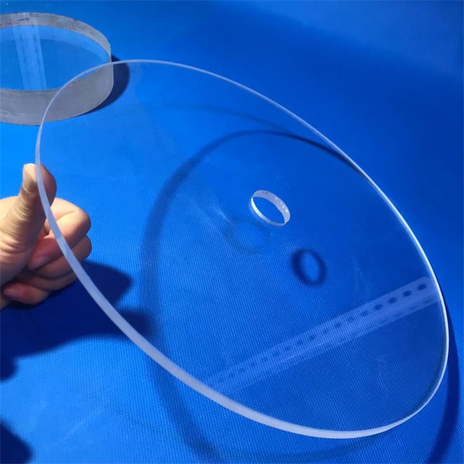 Optical Perforated Quartz Glass Plate Manufacturer Optical Perforated Quartz Glass Plate Manufacturer