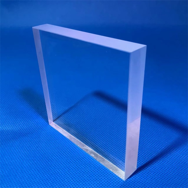 Square UV quartz glass plate Square UV quartz glass plate