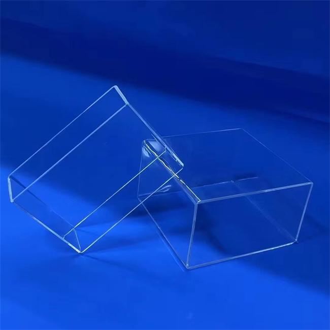 High purity quartz square groove High purity quartz square groove