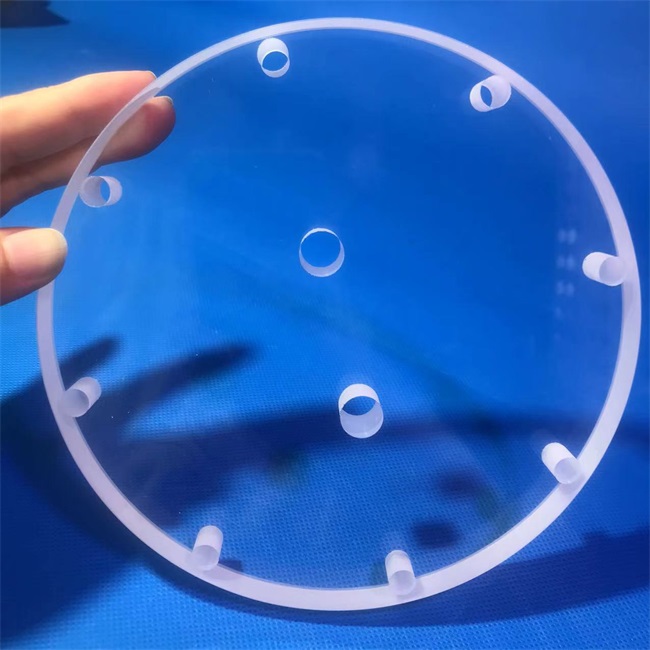 Optical perforated quartz glass plate supplier Optical perforated quartz glass plate supplier