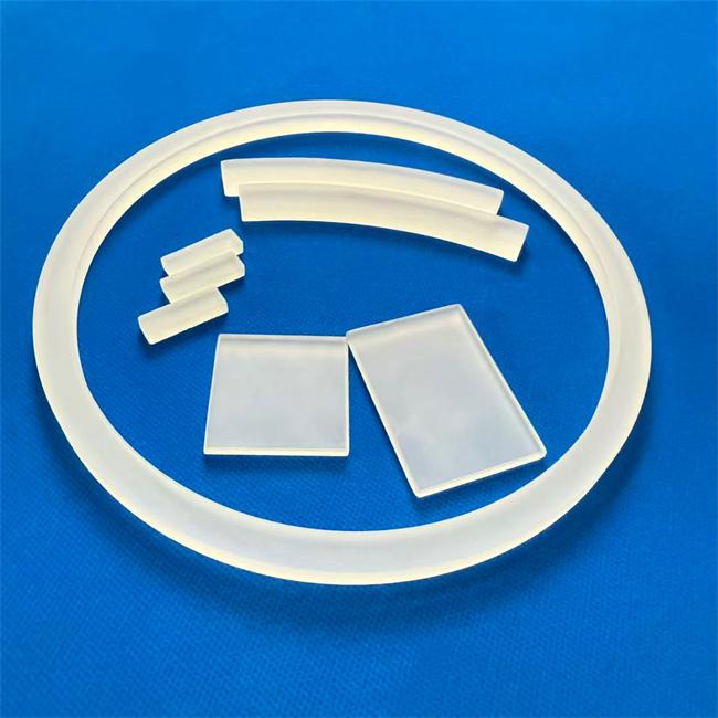 Semi transparent frosted quartz ring supplier Semi transparent frosted quartz ring supplier