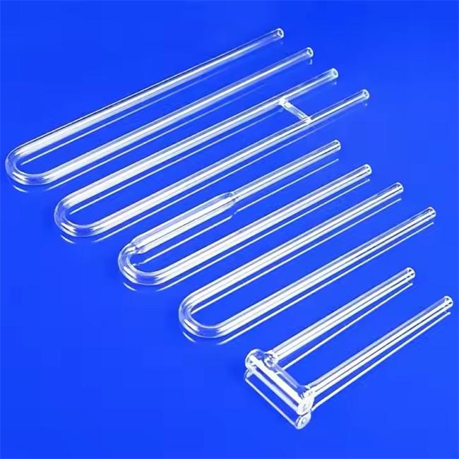 Chemical U-shaped bent quartz tube wholesaler Chemical U-shaped bent quartz tube wholesaler