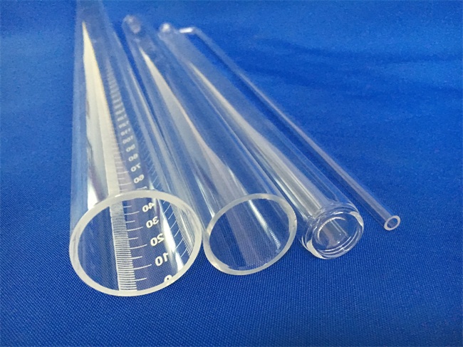 High-transparency quartz tube High-transparency quartz tube
