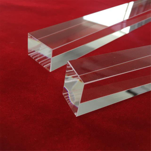  Transparante vierkante gesmolten kwartsglasstaaf
