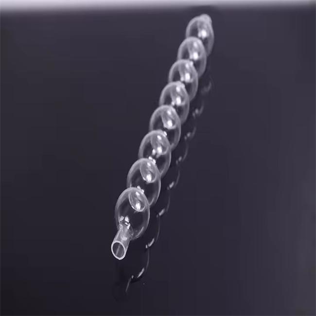 Transparent spiral quartz glass condenser tube factory Transparent spiral quartz glass condenser tube factory