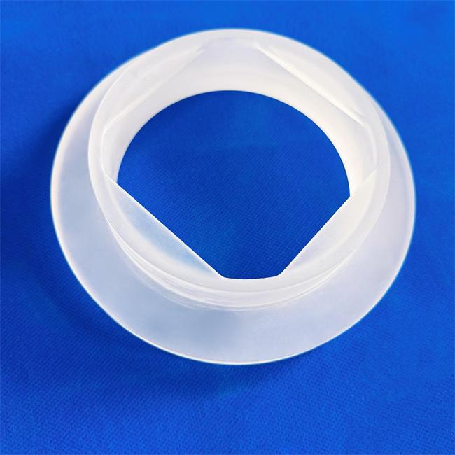 Semi transparent frosted quartz rings Wholesaler Semi transparent frosted quartz rings Wholesaler