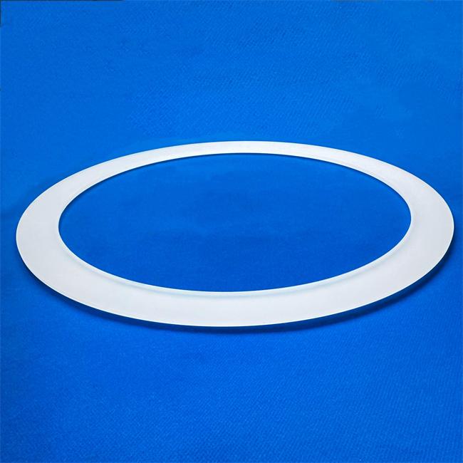 Translucent frosted quartz ring factory Translucent frosted quartz ring factory
