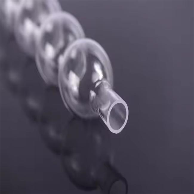 Transparent spiral quartz glass condenser tube seller Transparent spiral quartz glass condenser tube seller