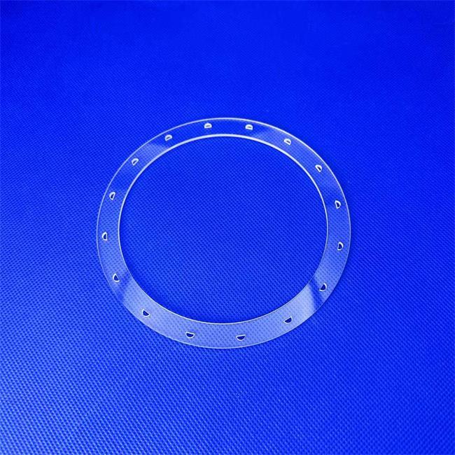 Quartz flange ring sealing gasket supplier Quartz flange ring sealing gasket supplier