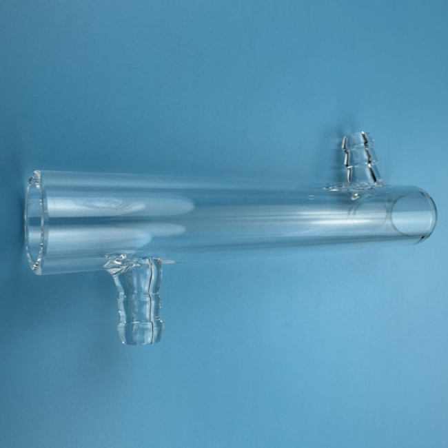 30-500mm vacuum double-layer quartz tube 30-500mm vacuum double-layer quartz tube