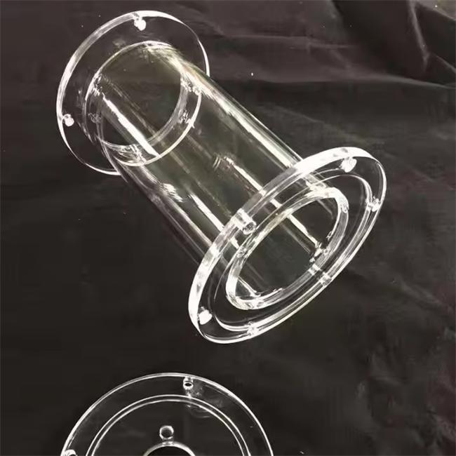 Low thermal expansion coefficient high-purity quartz flange Supplier Low thermal expansion coefficient high-purity quartz flange Supplier