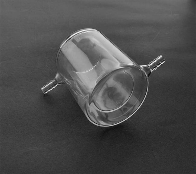 Transparent quartz double-layer reactor seller Transparent quartz double-layer reactor seller