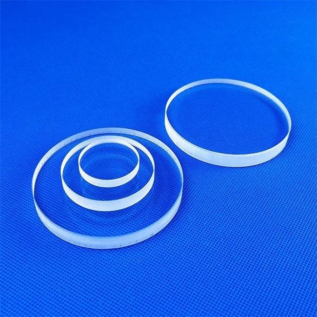 Quartz wafer factory for thermal control system of 5-800mm spacecraft Quartz wafer factory for thermal control system of 5-800mm spacecraft