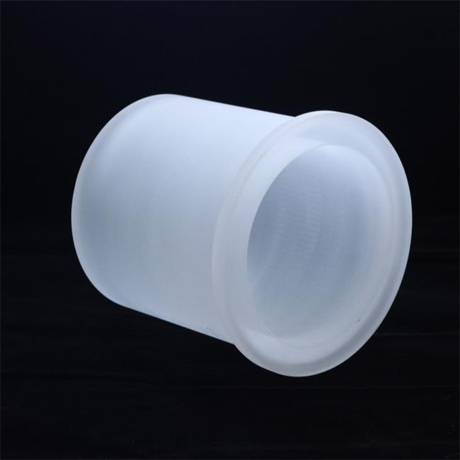 Cylindrical opaque fused silica tube with opening at both ends Cylindrical opaque fused silica tube with opening at both ends
