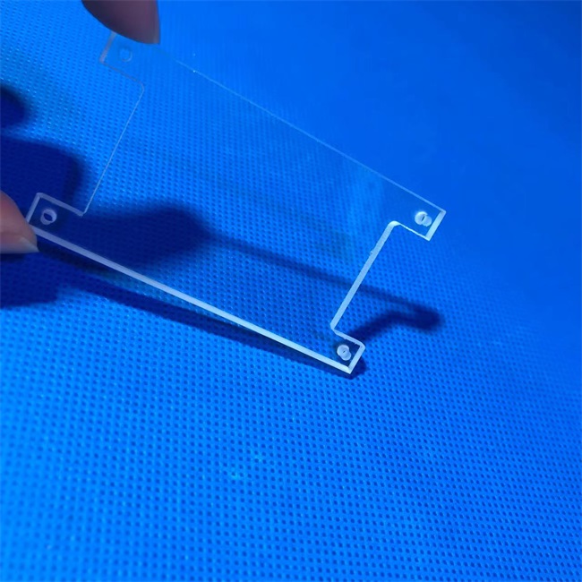 Laboratory Perforated Quartz Glass Plate Laboratory Perforated Quartz Glass Plate