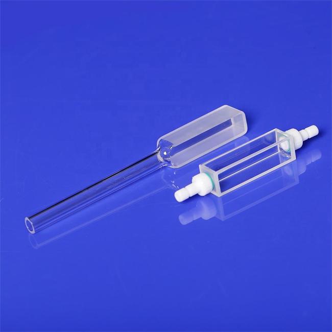Transparent quartz flow cell reactor Transparent quartz flow cell reactor