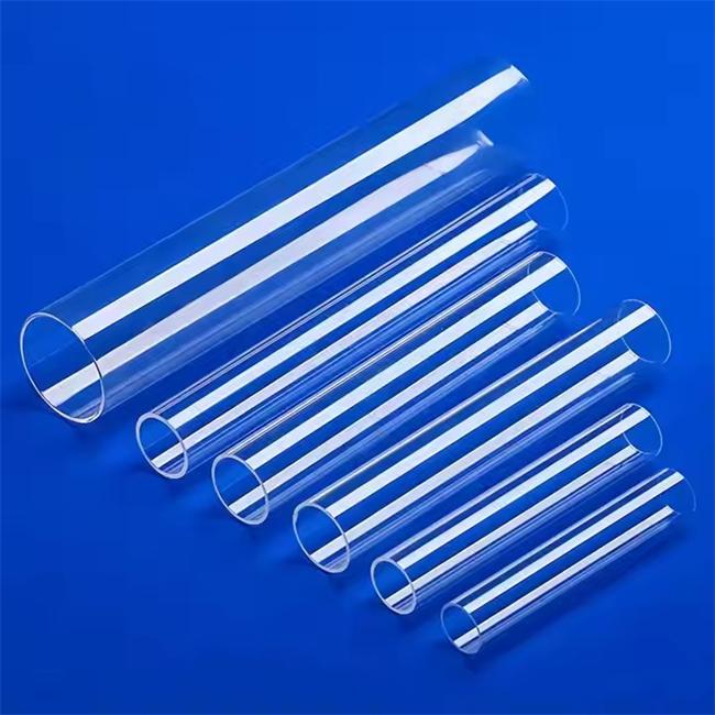 High frequency furnace quartz heating tube supplier High frequency furnace quartz heating tube supplier