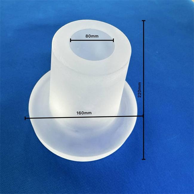 Supplier of semi transparent quartz grinding plug for laboratory Supplier of semi transparent quartz grinding plug for laboratory