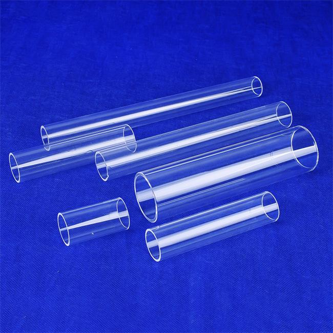 Long term tolerance to high temperature of 1100 degrees quartz tube supplier Long term tolerance to high temperature of 1100 degrees quartz tube supplier
