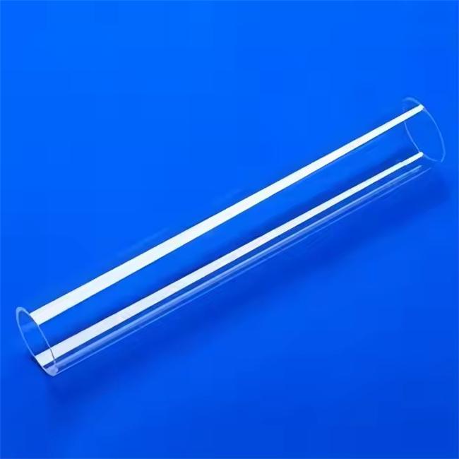High frequency furnace quartz heating tube factory High frequency furnace quartz heating tube factory