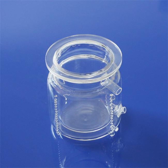 Transparent photocatalytic quartz glass reactor Transparent photocatalytic quartz glass reactor