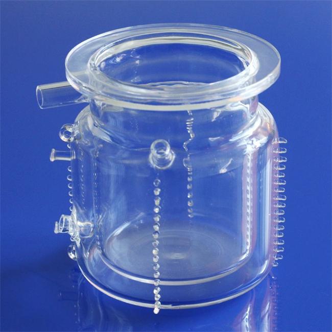 Transparent photocatalytic quartz reactor Transparent photocatalytic quartz reactor