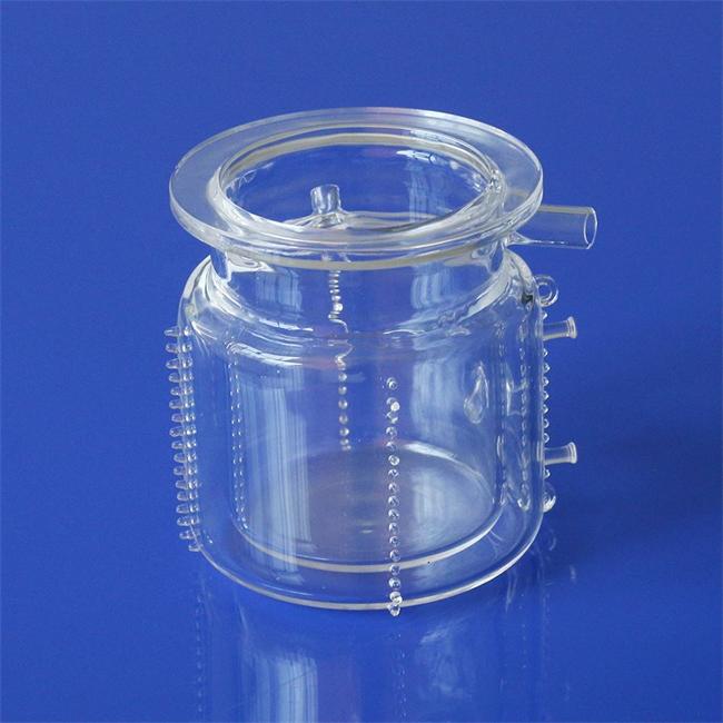 Transparent quartz glass reactor Transparent quartz glass reactor