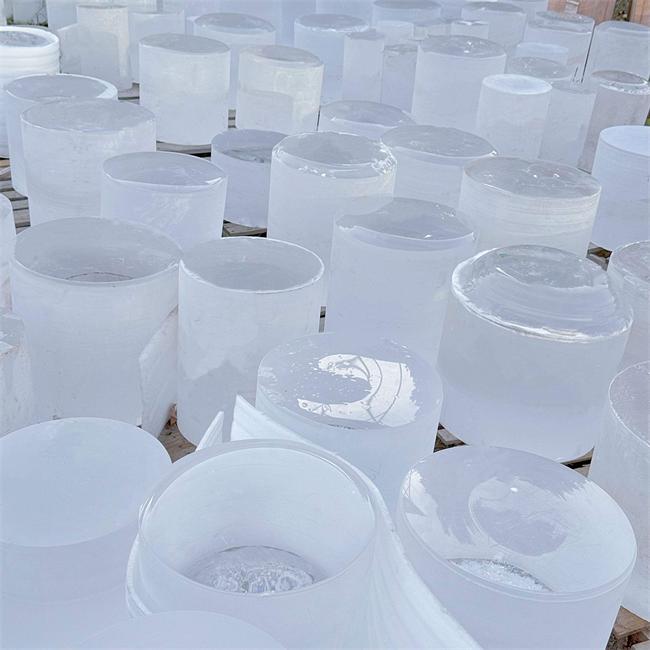 Laboratory semi transparent quartz grinding plug factory Laboratory semi transparent quartz grinding plug factory