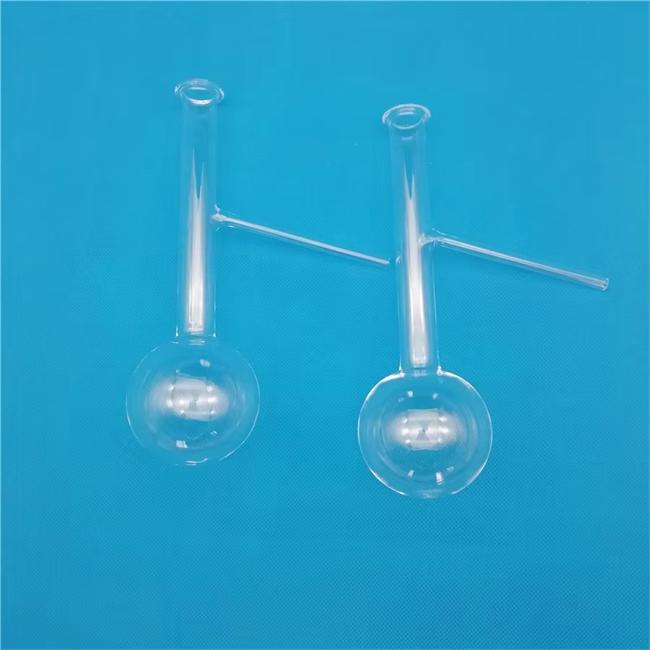 Round-bottom thick-walled quartz test tubes Factory Round-bottom thick-walled quartz test tubes Factory