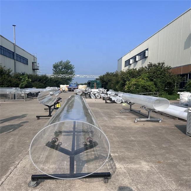 Large outer diameter 200-5000mm transparent high transparency quartz tube factory Large outer diameter 200-5000mm transparent high transparency quartz tube factory