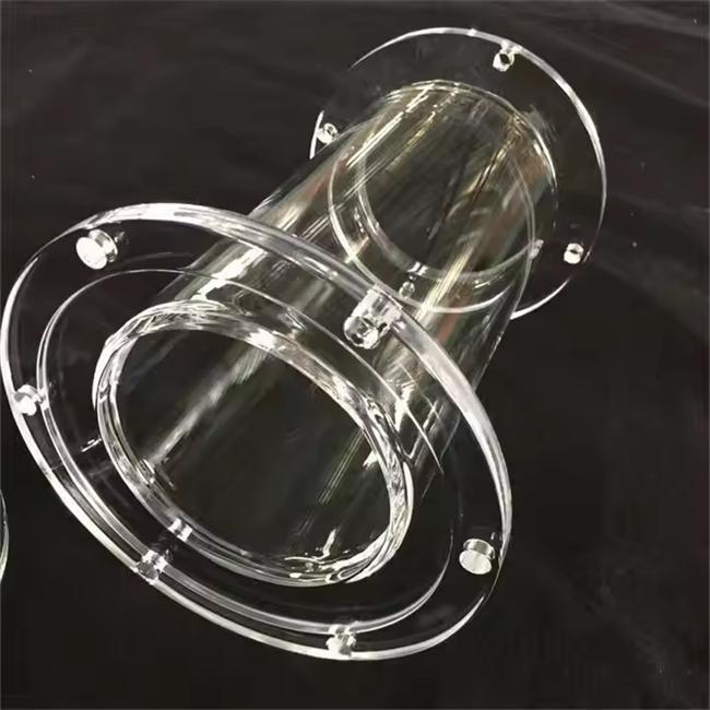 Low thermal expansion coefficient high-purity quartz flange Low thermal expansion coefficient high-purity quartz flange