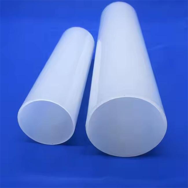 Large caliber milky white quartz tube Large caliber milky white quartz tube
