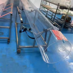 Fornace ad alta temperatura 200-300 mm tubo di quarzo di grande diametro