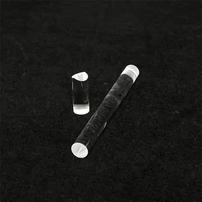 Diameter 1.5-450 mm transparent fused silica glass rods