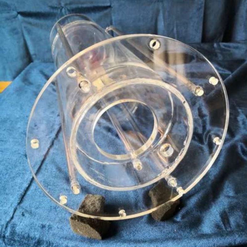 Waste gas incineration device quartz tubes