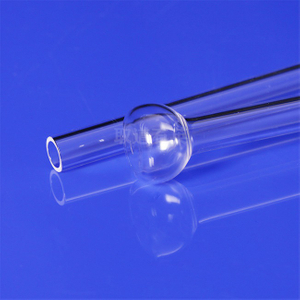 Transparent quartz glass instrument