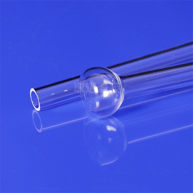 Transparent quartz glass instrument