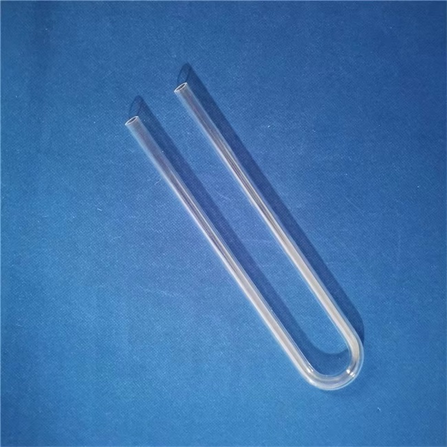 3-300 mm U-förmiger transparenter Quarzrohr-1