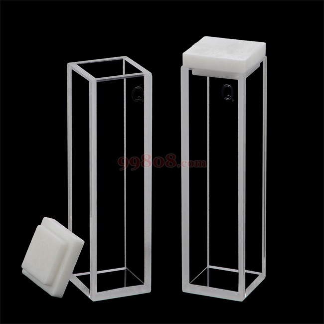 High Transmittance Quartz Glass Cuvette