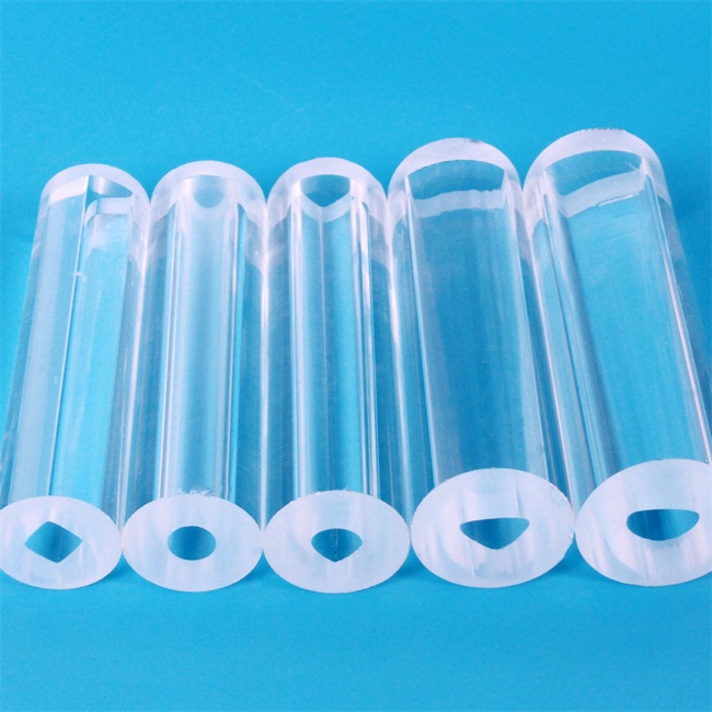 High purity quartz glass tube