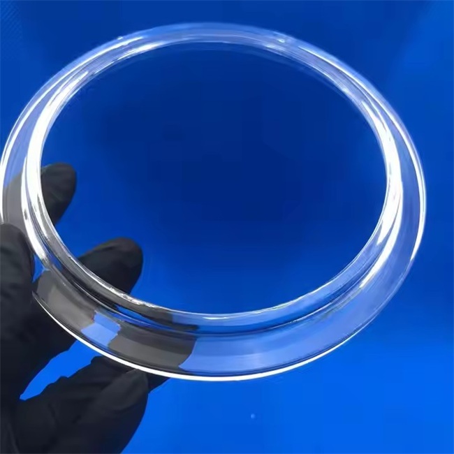 Outer diameter 10-200mm semiconductor transparent quartz crucible wholesaler