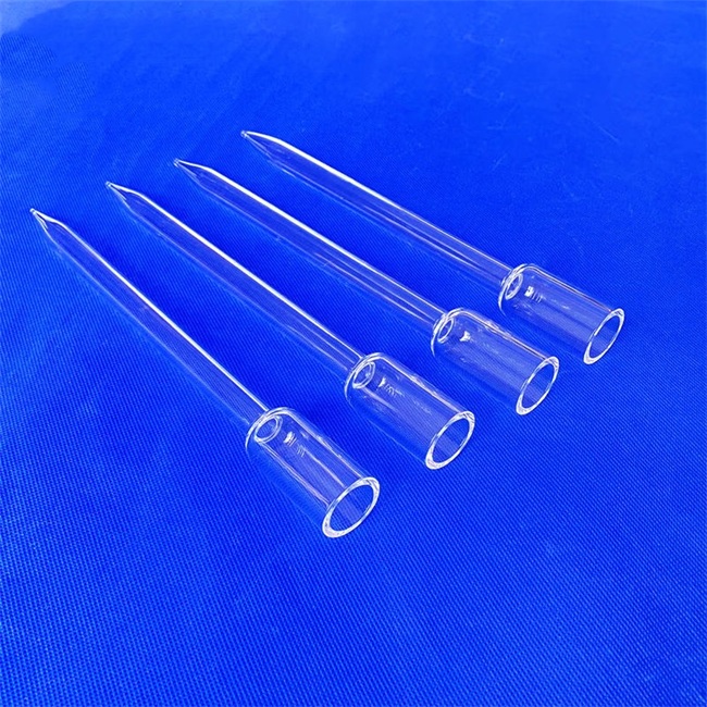 Quartz glass tube heating element