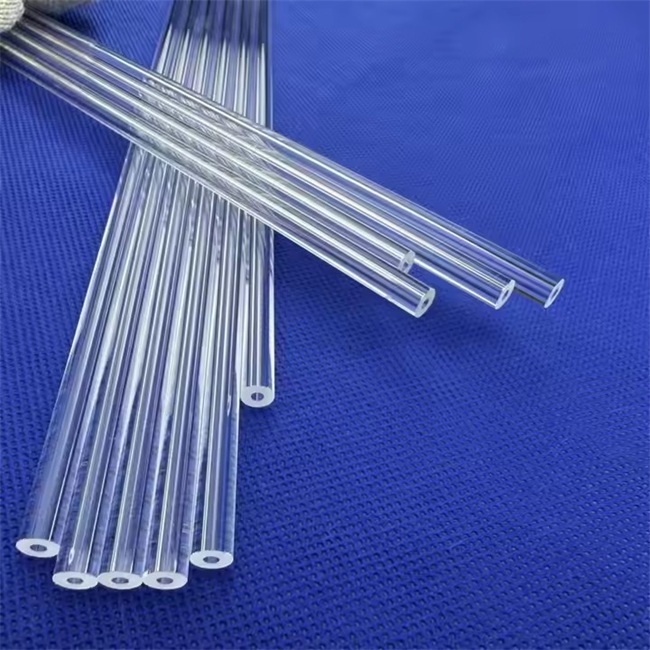 Semiconductor round fused silica tube factory