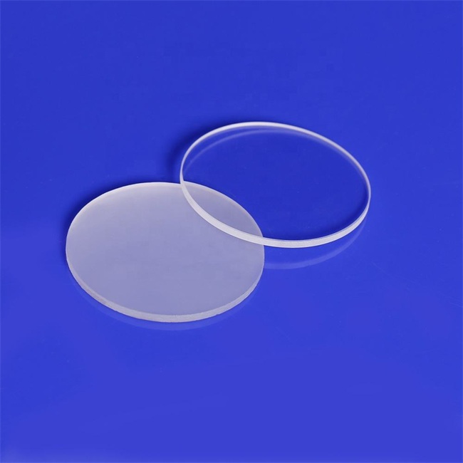 Fully polished transparent quartz plate Supplier